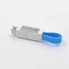 Universal through technology OTG cable 3.0 mini magnetic usb charging cable keychain 4 in 1 fast phone usb cable 3 in 1