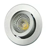 Professional Lathe Aluminum GU10 MR16 Round Fixed Recessed LED Spotlight Plug lamp(LT2200)