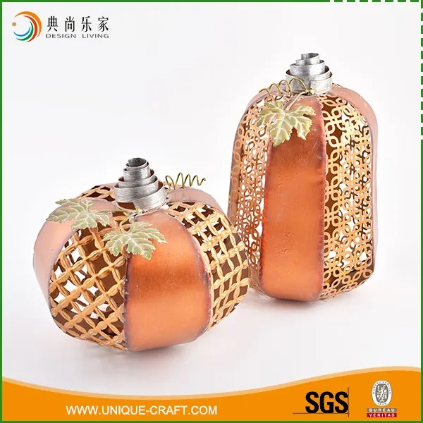 French style fall hollow harvest pumpkin home decoration pieces