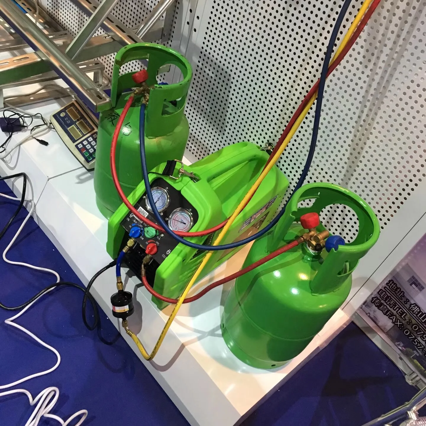 Refrigerant Gas Recovery Machine Vrr12a With Cleaning Buy Gas