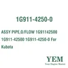 ASSY PIPE O/FLOW 1G91142500 1G911-42500 1G911-4250-0 For Kubota