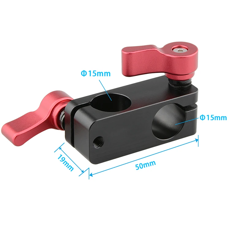 Camvate Universal Right Angle Rod Clamp 15mm Rod 90 Degree Rotate For ...