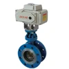 Professional manufacture flanged butterfly valve price list with all sizes