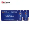 Factory Direct CR80 Card with 2 Key Tags for Gym Memberships