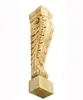 Good Quality Cheap unfinished decorative carved wood shelf brackets (EFS-PC-104)