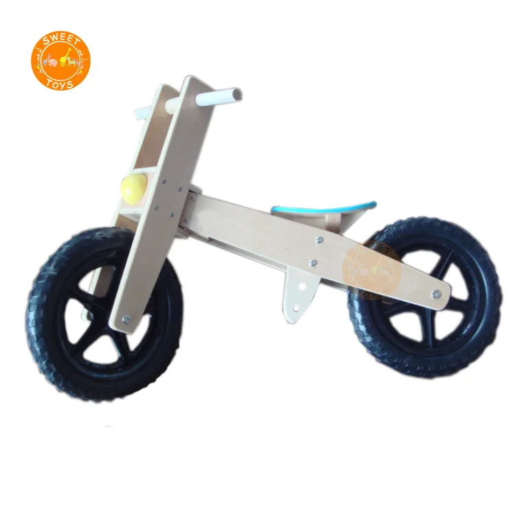 wooden childrens bike no pedals