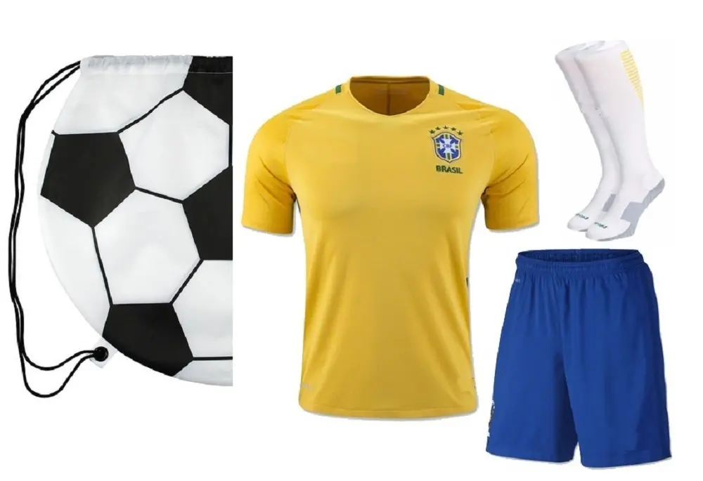 brazil soccer jersey kids