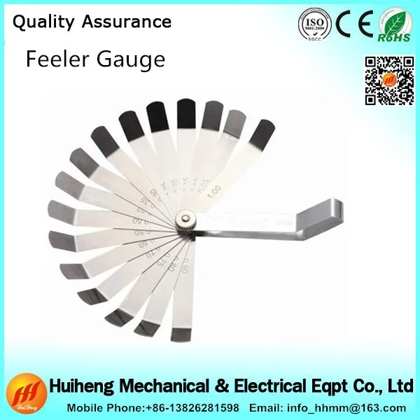 Factory Direct Sales Thickness Feeler Gages 0.1 3mm Feeler Gauge Buy