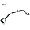 Wide Grip Lat Row Bar Back Workout Pull Down Bar With Grips Cable Machine Barbell Attachment