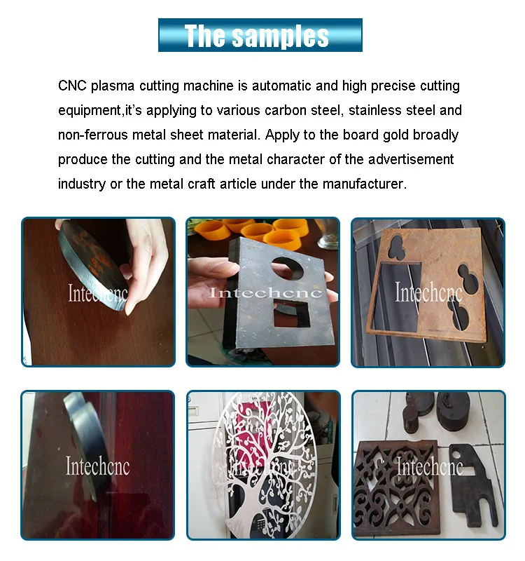 Low cost 1300*2500mm mini cnc plasma cutter