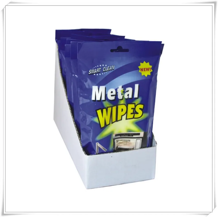Good Quality Consumable Oem Meta Cleaning Metal Wet Wipes Buy Metal