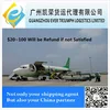 international China post to Brazil
