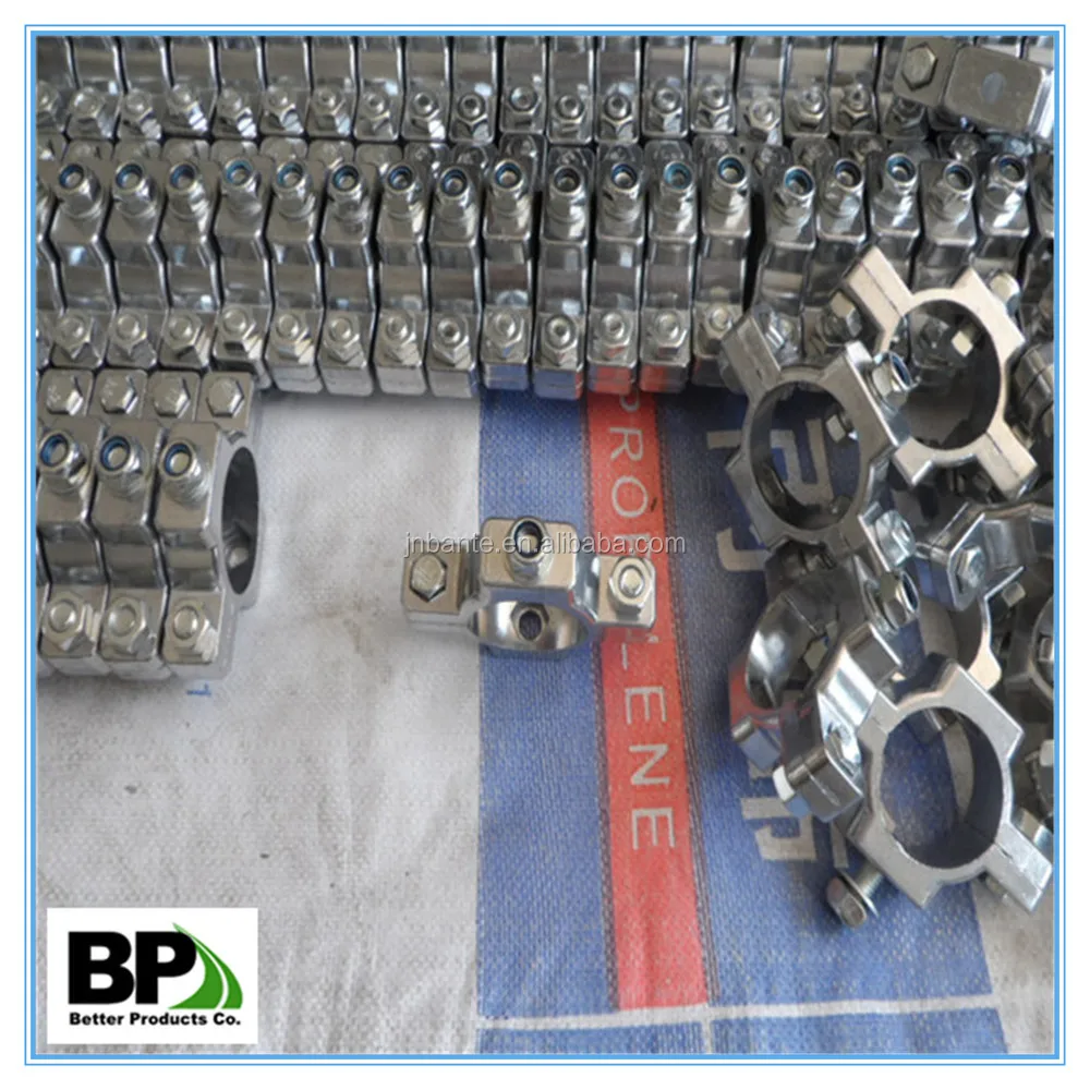 Traffic Safety Round Post Aluminum Sign Brackets