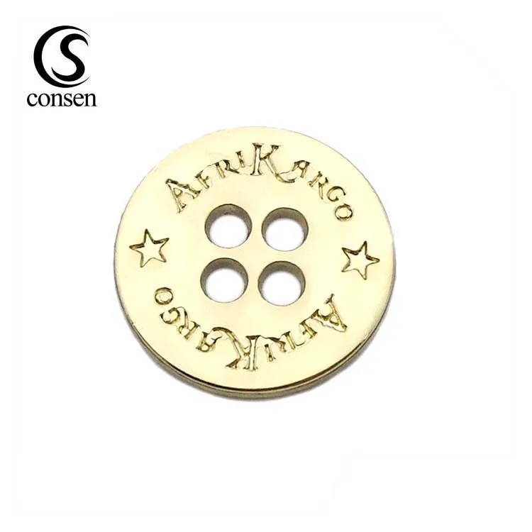 Clothing Button Manufacturers Gold Garment