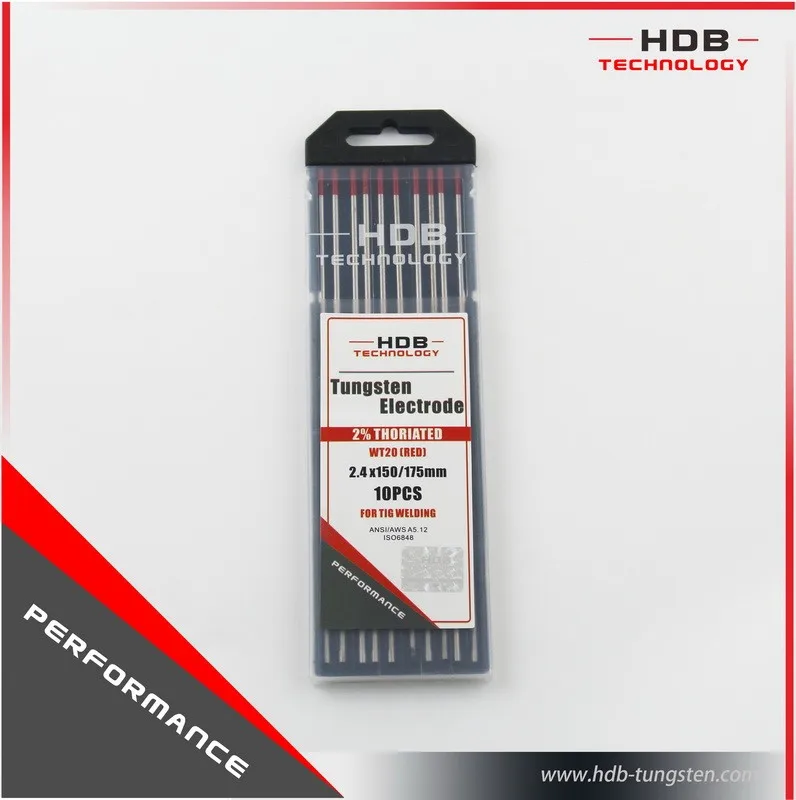 Tungsten Electrodes For Inert Gas Shielded Arc Welding,And For Plasma
