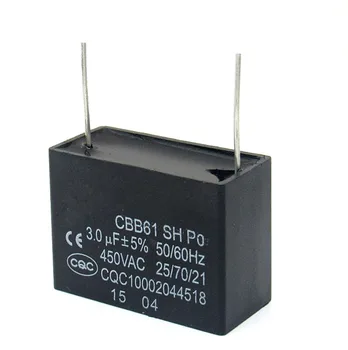 Cbb61 Capacitor Sh 450vac 0.47uf 25 40/70/21 50/60hz - Buy Cbb61 ...