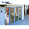 Double Glass Aluminium Soundproof Used Exterior Bifold Door Track