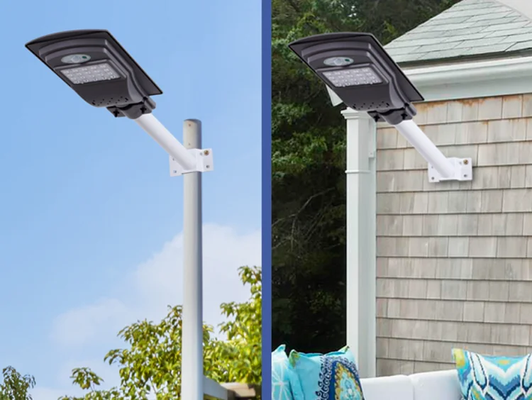 2 Years Warranty IP66 Outdoor Road Pole Lamp Integrated All in One Solar Power LED Solar Street Light ce rohs led lamp