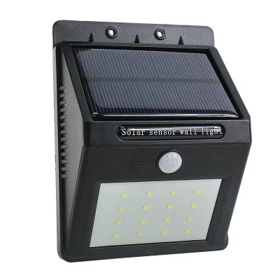 Wall Mounted Solar Light Outdoor Lamp High Brightness 20 Leds Led Solar 