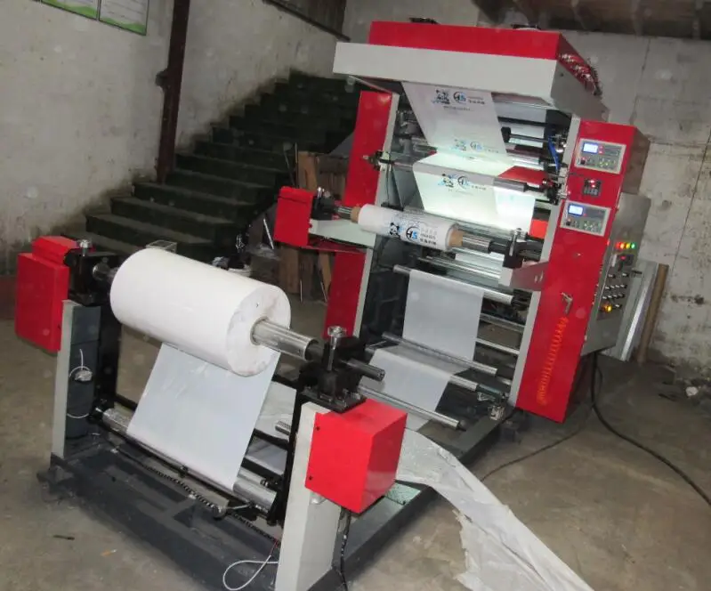 2 Colors Flexographic Printing Machine