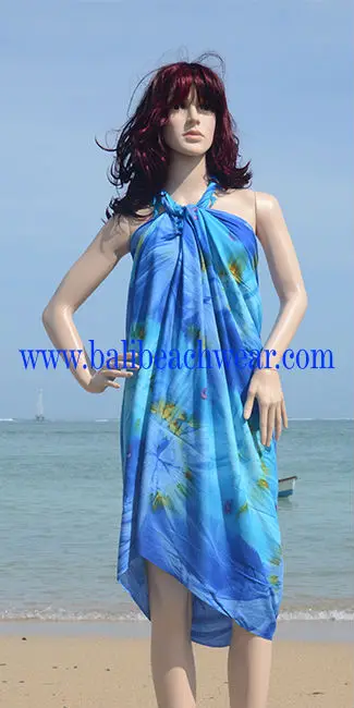 batik beach dress