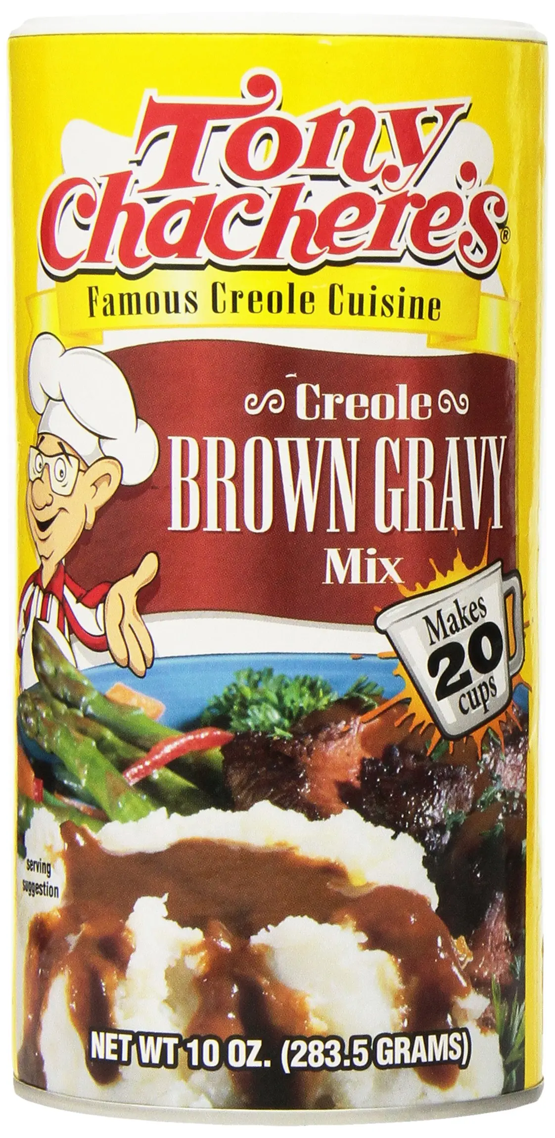 Tony Chachere's Mix, Creole Brown Gravy, 10-ounces (Pack of 2)