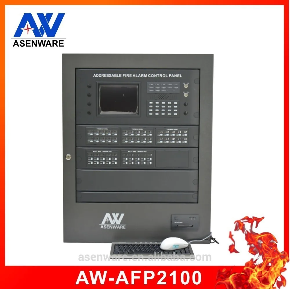 LPCB Approved Addressable Fire Alarm Detection System Control Panel