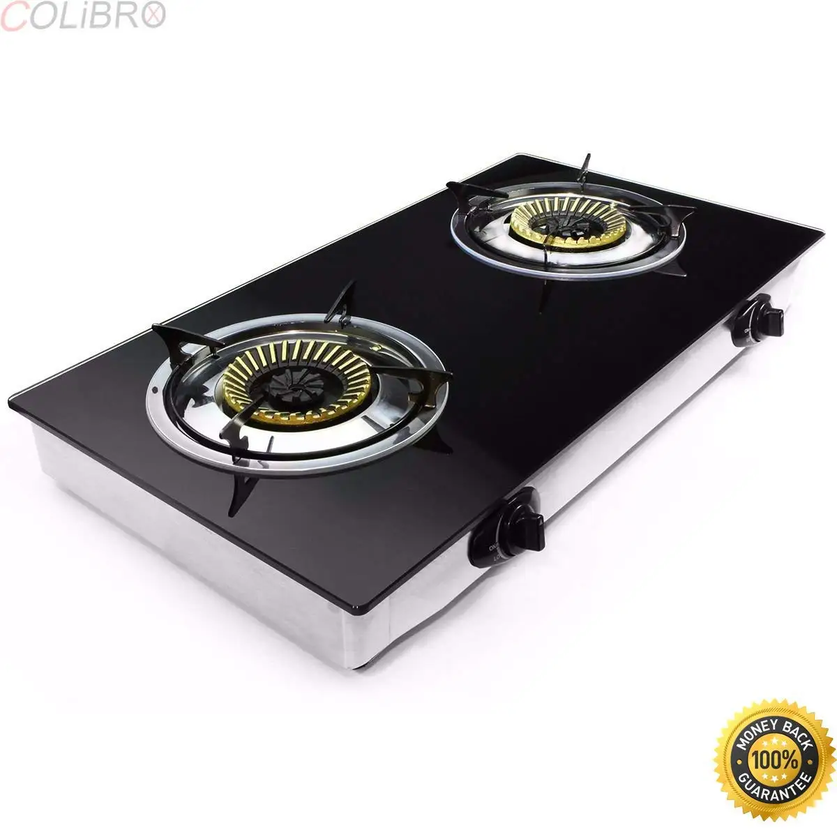 Buy Tempered Glass 3 Burner Gas Cooktop Gas Hob Gas Stove Gas