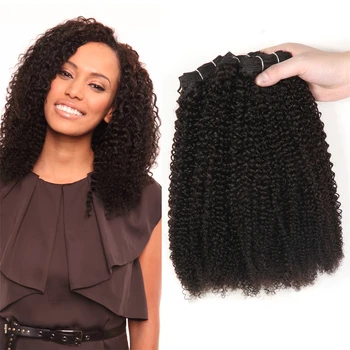Afro Kinky Wave Indian Human Brazilian Hair Wave 100 Virgin Afro
