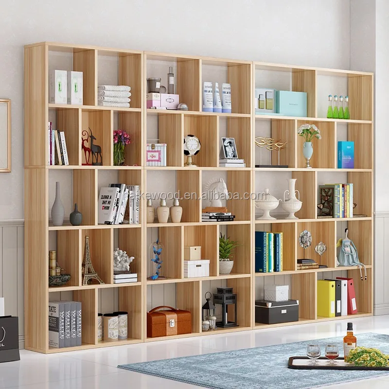 Bedroom Cheap Melamine Particle Board Bookshelf Wooden Bookcase