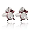 2018 Hot Selling Factory Direct Cheap Hot Selling band drums French Custom cufflinks