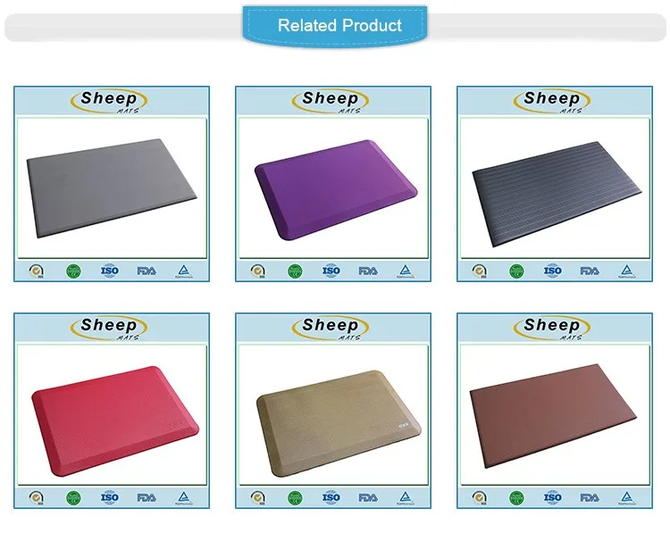Waterproof durable pvc foam protection exercise equipment floor mat
