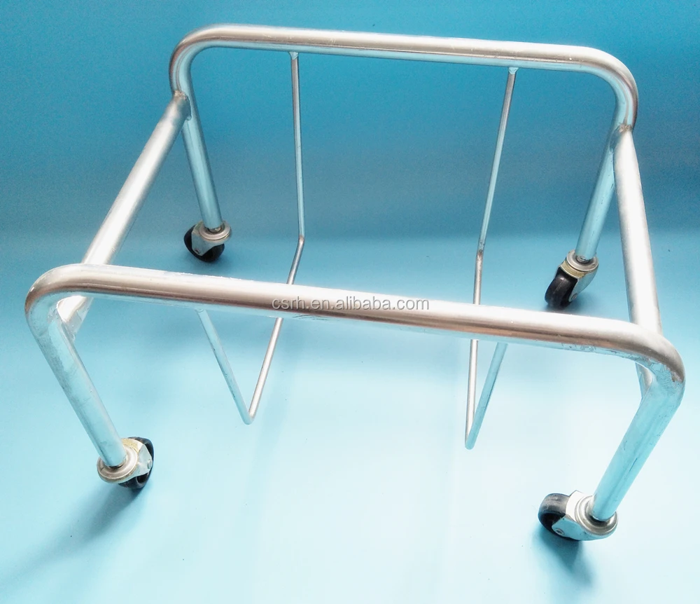 Rhsbh01 465*345*315mm 2'' Wheels Supermarket Baskets Stackable