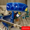 snake shaped fiberglass children's slide