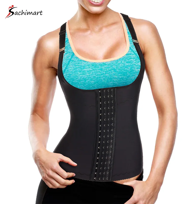 Sachimart Women Waist Trainer Corset Colombia Chalecos Fajas Reductoras