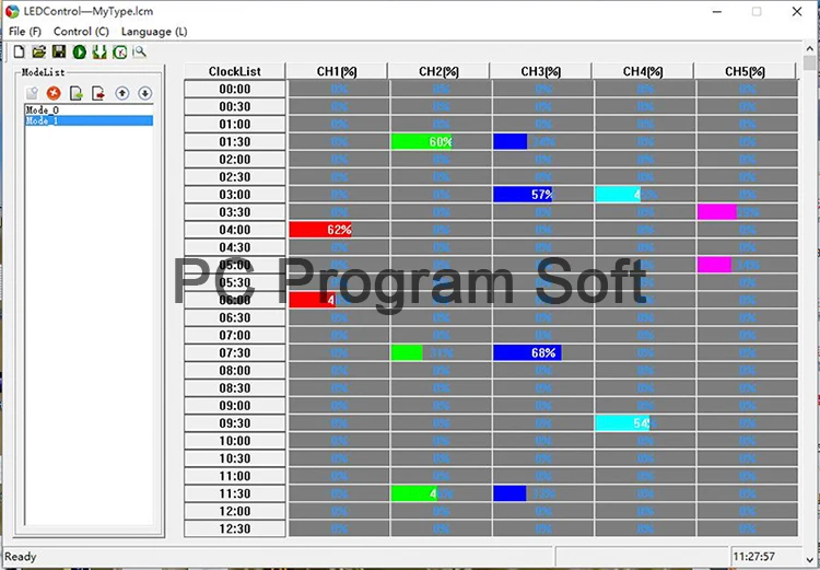 Newest DC12-24v 5 Channel tc421 programmable wifi led time controller