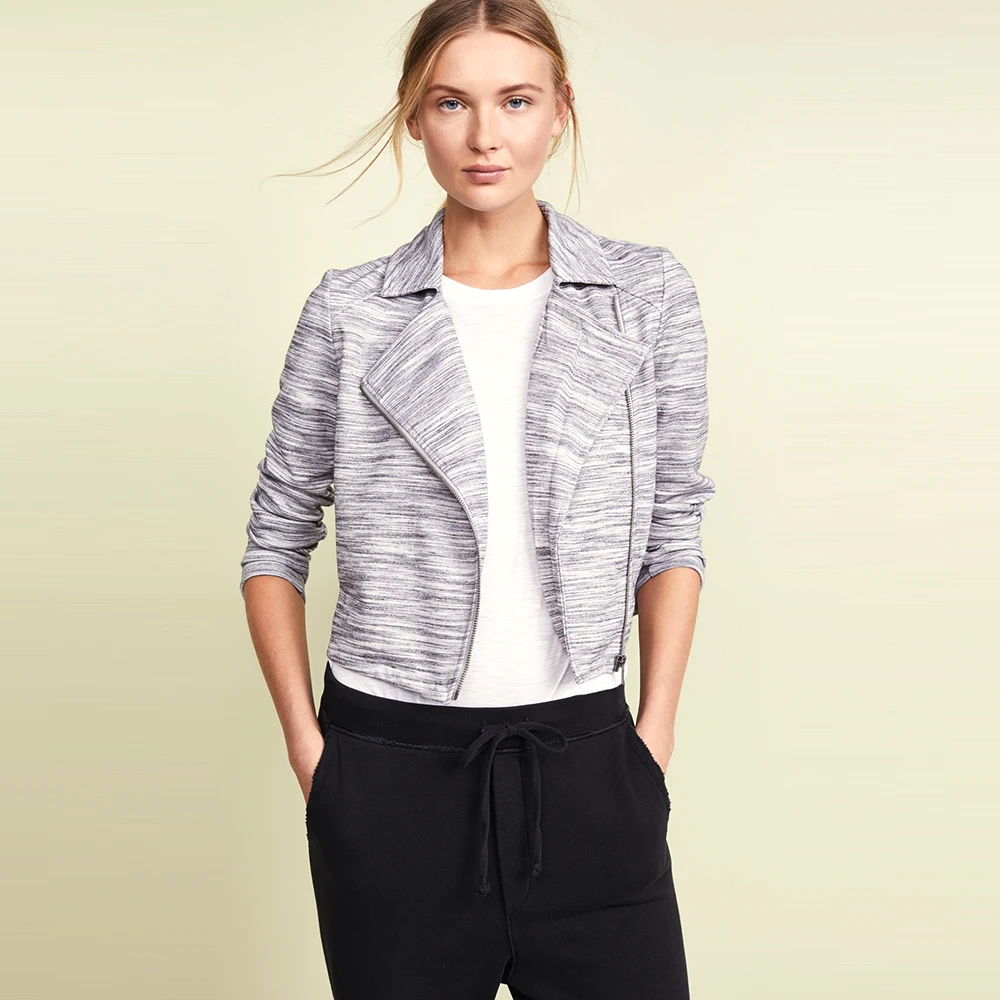 zipper blazer jacket