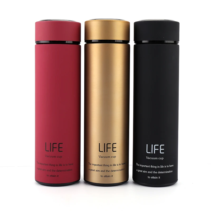 500ml Stainless Steel 304 Thermos Coffee Mug With Tea Infuser Coffee