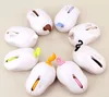 Cartoon wireless USB 2.0 Mouse 2.4GHz wireless optical mouse with animal tail For Desktop Laptop
