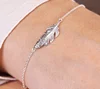 Hot Sale Jewelry Special Delicate Feather Bracelet Delicate Bracelet Charm Bangle