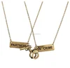 Lux Accessories Partners In Crime Handcuff Hand Cuff Gun BFF Best Friends Forever Matching Long Distance Necklace Set