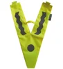 Safety Triangle for kids / Child, Fluorescent yellow with safety clips.
