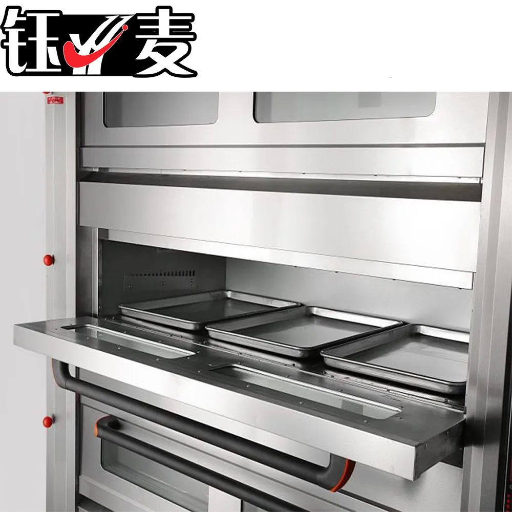 Yoslon Ymq20 Gas Bakery Pizza Oven Bread Baking Machine Commercial
