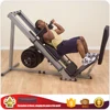 Commercial hammer strength loaded exercise gym fitness machine sports equipment flat 45 degree leg