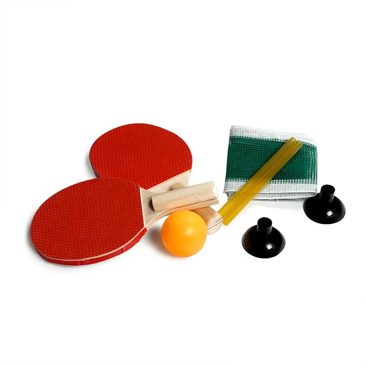 Decoq Kids Mini Ping Pong Paddle Racket Set With Net Frame,Table Tennis ...