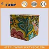 empty favorable ethical cuboid quality cardboard mdf clothing fabric gift box