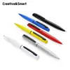 Hot sale printed logo pen inserts green metal detector pen
