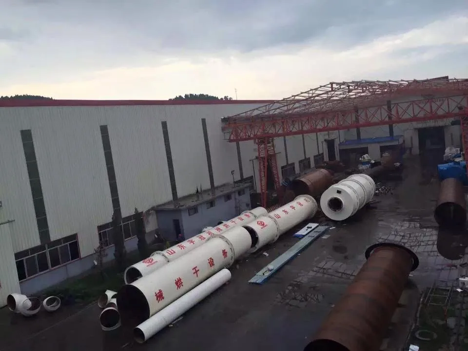 Rotary Drier of the whole biomass pellet production line