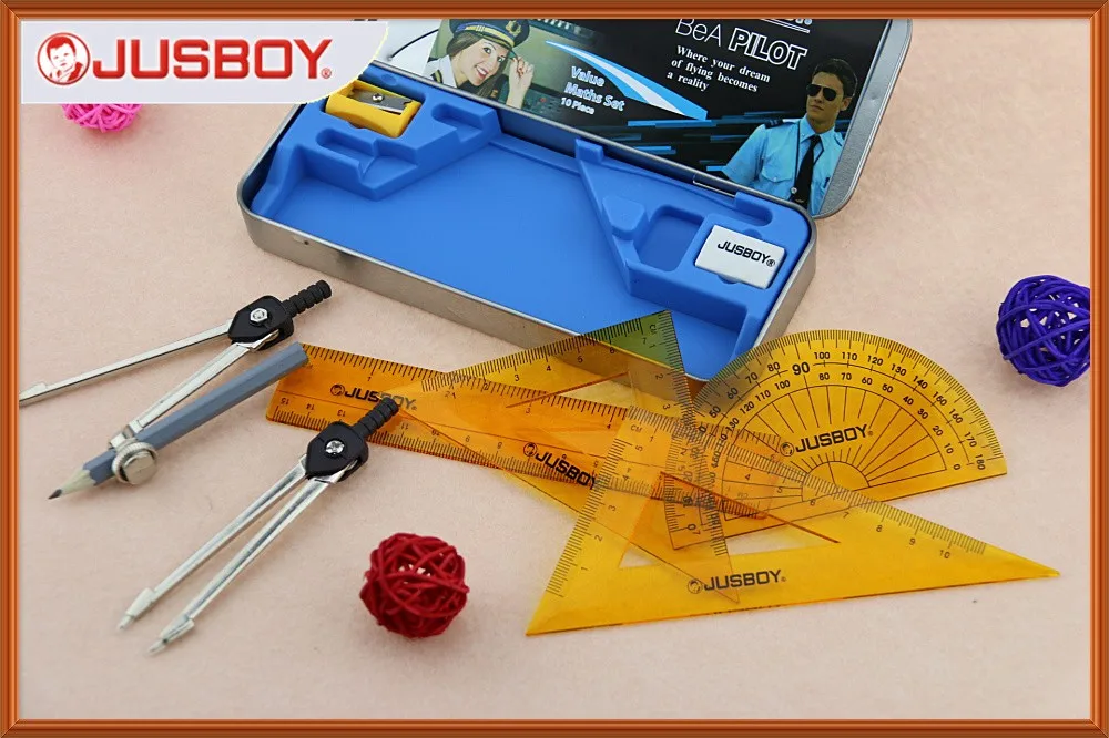 10pieces Math Sets,Professional Geometry Sets For Students,Geometry