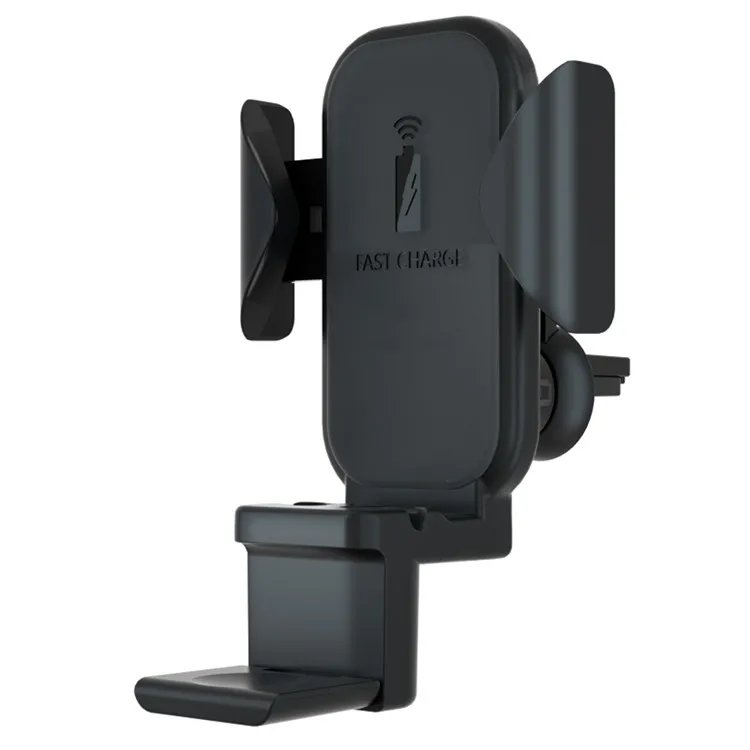 QI fast charger in Car for iphone airpod for apple watch 1 2 3 4 Car air vent auto wireless charger stand